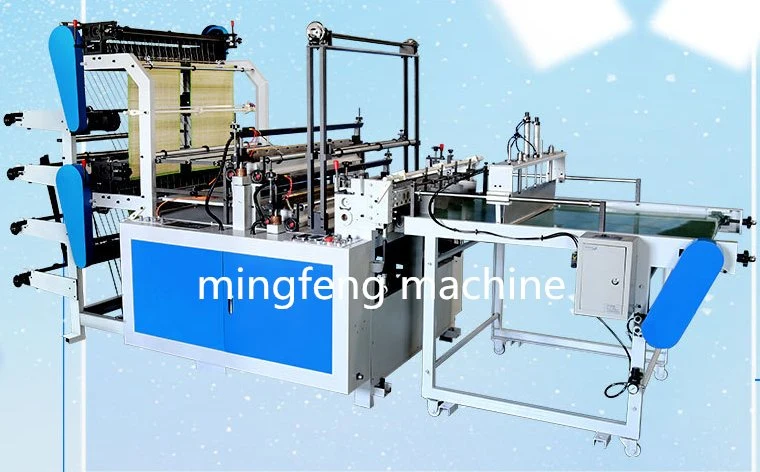 Gfq600 Flat Plastic Bag Machine Flat Bag Making Machine Flat Bag Forming Machine